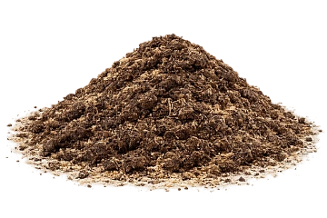 Конская подстилка (навоз с опилками)
